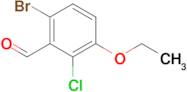 6-Bromo-2-chloro-3-ethoxybenzaldehyde