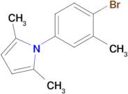 1-(4-Bromo-3-methylphenyl)-2,5-dimethyl-1H-pyrrole