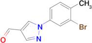 1-(3-Bromo-4-methylphenyl)-1H-pyrazole-4-carbaldehyde