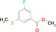 Methyl 3-fluoro-5-(methylthio)benzoate