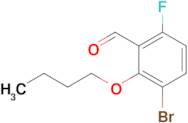 3-Bromo-2-butoxy-6-fluorobenzaldehyde