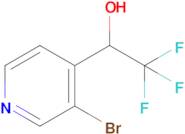 1-(3-Bromopyridin-4-yl)-2,2,2-trifluoroethanol