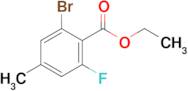 Ethyl 2-bromo-6-fluoro-4-methylbenzoate