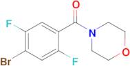 (4-Bromo-2,5-difluorophenyl)(morpholino)methanone