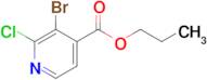 Propyl 3-bromo-2-chloroisonicotinate