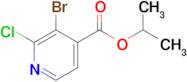 Isopropyl 3-bromo-2-chloroisonicotinate