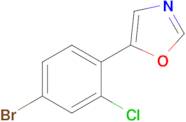 5-(4-Bromo-2-chlorophenyl)oxazole