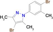 4-Bromo-1-(4-bromo-3-methylphenyl)-3,5-dimethyl-1H-pyrazole