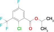 Isopropyl 2-chloro-5-fluoro-3-(trifluoromethyl)benzoate