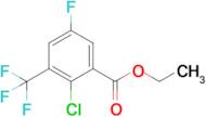 Ethyl 2-chloro-5-fluoro-3-(trifluoromethyl)benzoate