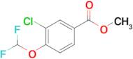 Methyl 3-chloro-4-(difluoromethoxy)benzoate