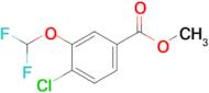 Methyl 4-chloro-3-(difluoromethoxy)benzoate