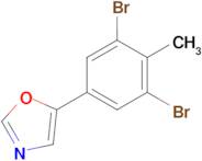 5-(3,5-Dibromo-4-methylphenyl)oxazole