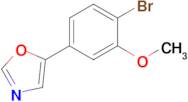 5-(4-Bromo-3-methoxyphenyl)oxazole