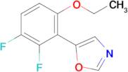 5-(6-Ethoxy-2,3-difluorophenyl)oxazole