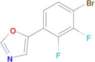 5-(4-Bromo-2,3-difluorophenyl)oxazole