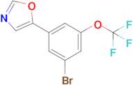 5-(3-Bromo-5-(trifluoromethoxy)phenyl)oxazole