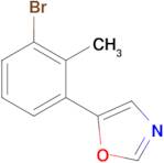 5-(3-Bromo-2-methylphenyl)oxazole