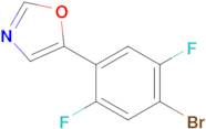 5-(4-Bromo-2,5-difluorophenyl)oxazole