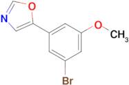 5-(3-Bromo-5-methoxyphenyl)oxazole