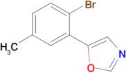 5-(2-Bromo-5-methylphenyl)oxazole