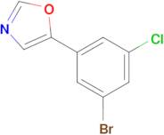 5-(3-Bromo-5-chlorophenyl)oxazole