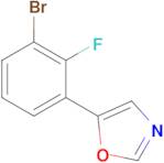 5-(3-Bromo-2-fluorophenyl)oxazole