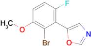 5-(2-Bromo-6-fluoro-3-methoxyphenyl)oxazole