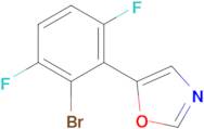 5-(2-Bromo-3,6-difluorophenyl)oxazole