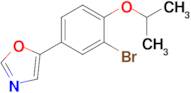 5-(3-Bromo-4-isopropoxyphenyl)oxazole