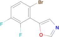 5-(6-Bromo-2,3-difluorophenyl)oxazole