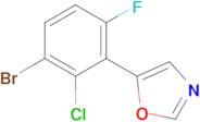 5-(3-Bromo-2-chloro-6-fluorophenyl)oxazole