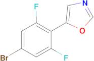 5-(4-Bromo-2,6-difluorophenyl)oxazole