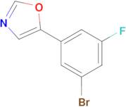 5-(3-Bromo-5-fluorophenyl)oxazole