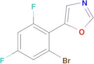 5-(2-Bromo-4,6-difluorophenyl)oxazole