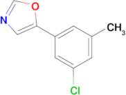 5-(3-Chloro-5-methylphenyl)oxazole