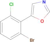 5-(2-Bromo-6-chlorophenyl)oxazole