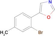 5-(2-Bromo-4-methylphenyl)oxazole