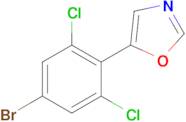 5-(4-Bromo-2,6-dichlorophenyl)oxazole