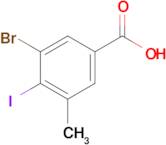 3-Bromo-4-iodo-5-methylbenzoic acid