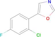 5-(2-Chloro-4-fluorophenyl)-oxazole