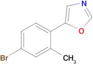 5-(4-Bromo-2-methylphenyl)-1,3-oxazole