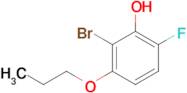 2-Bromo-6-fluoro-3-propoxyphenol