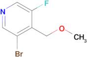 3-Bromo-5-fluoro-4-(methoxymethyl)pyridine