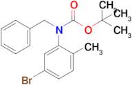 tert-Butyl benzyl(5-bromo-2-methylphenyl)carbamate