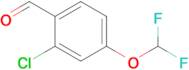 2-Chloro-4-(difluoromethoxy)benzaldehyde