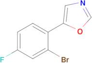 5-(2-Bromo-4-fluorophenyl)-1,3-oxazole