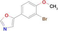 5-(3-Bromo-4-methoxyphenyl)-1,3-oxazole