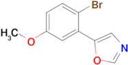 5-(5-Methoxy-2-bromophenyl)-1,3-oxazole