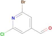 2-Bromo-6-chloropyridine-4-carbaldehyde